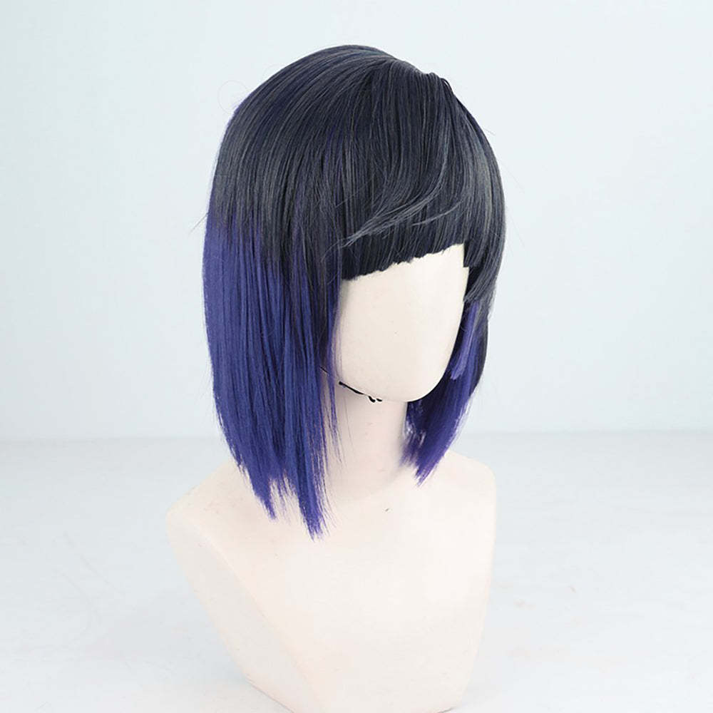 Genshin Impact Yelan Blue Cosplay Wig