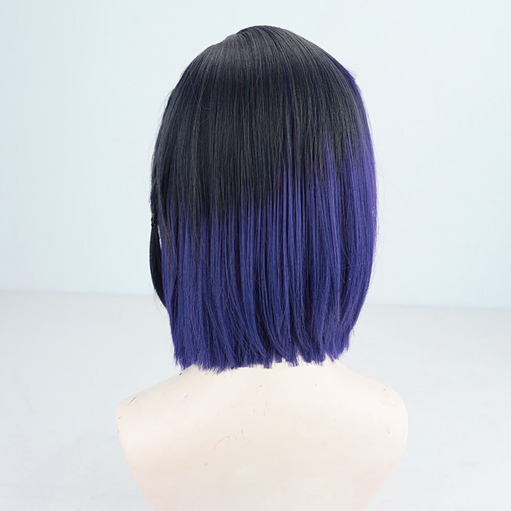 Genshin Impact Yelan Blue Cosplay Wig