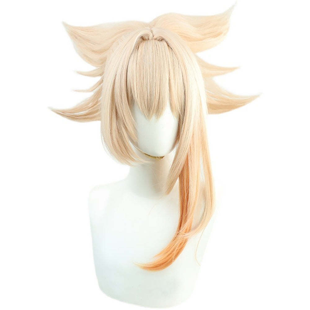 Genshin Impact Yoimiya Golden Cosplay Wig-Cosplay Instrumentality Project