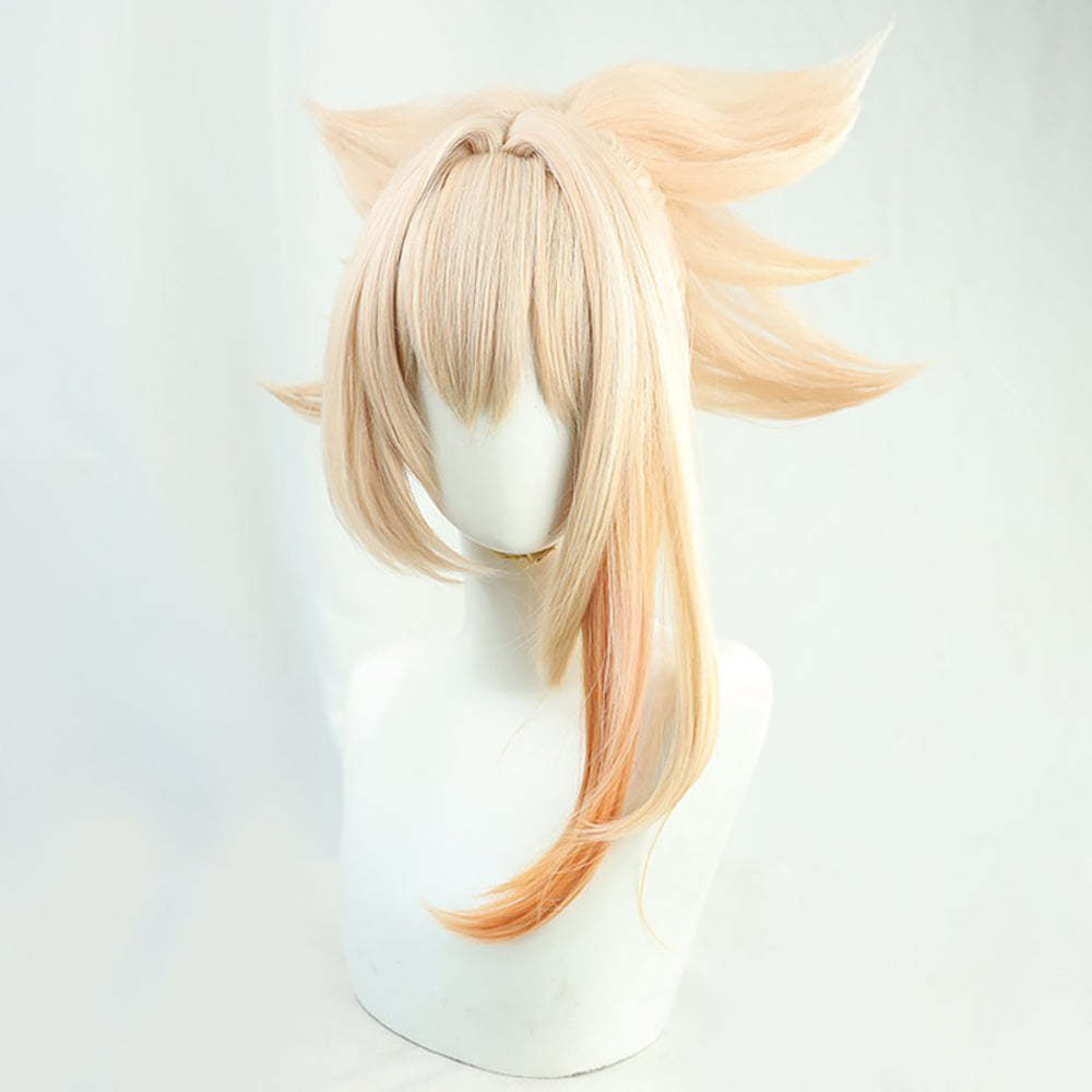 Genshin Impact Yoimiya Golden Cosplay Wig-Cosplay Instrumentality Project