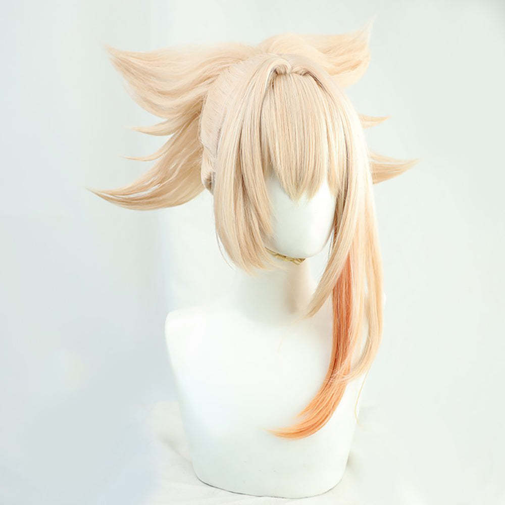 Genshin Impact Yoimiya Golden Cosplay Wig-Cosplay Instrumentality Project