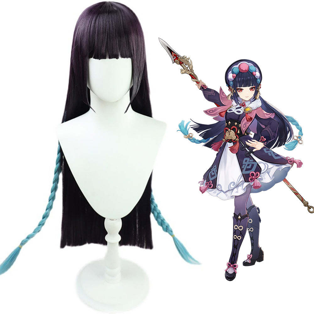 Genshin Impact Yun Jin Purple Cosplay Wig