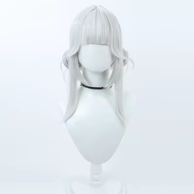 Goddess of Victory: Nikke Blanc Silver Cosplay Wig-Cosplay Instrumentality Project