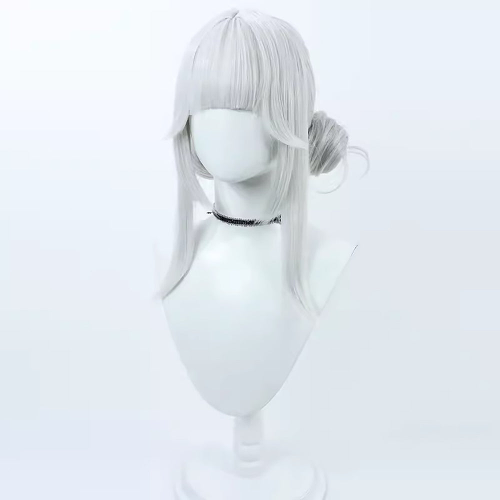 Goddess of Victory: Nikke Blanc Silver Cosplay Wig-Cosplay Instrumentality Project