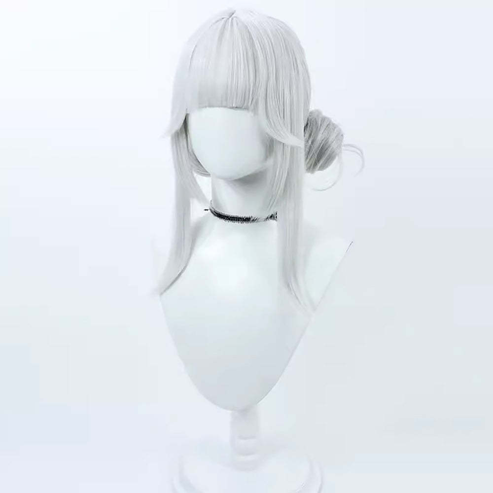Goddess of Victory: Nikke Blanc Silver Cosplay Wig-Cosplay Instrumentality Project