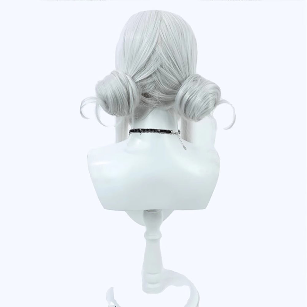 Goddess of Victory: Nikke Blanc Silver Cosplay Wig-Cosplay Instrumentality Project