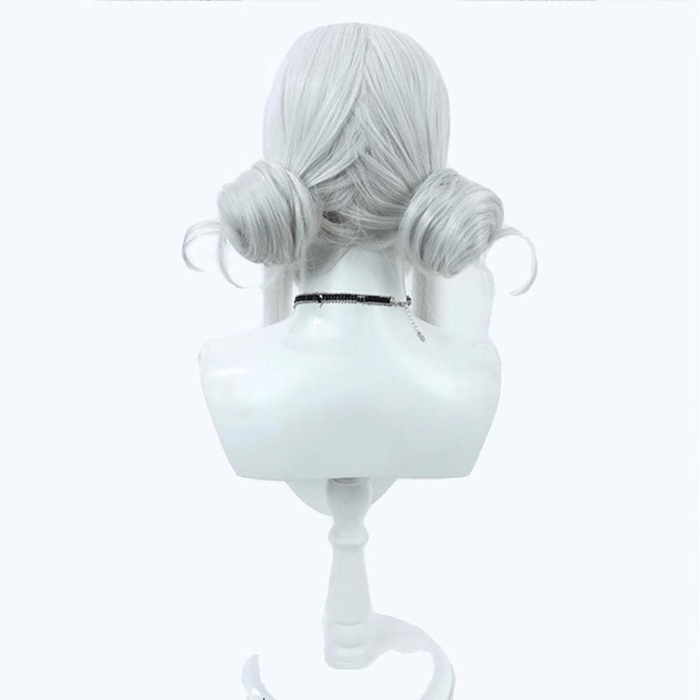 Goddess of Victory: Nikke Blanc Silver Cosplay Wig-Cosplay Instrumentality Project