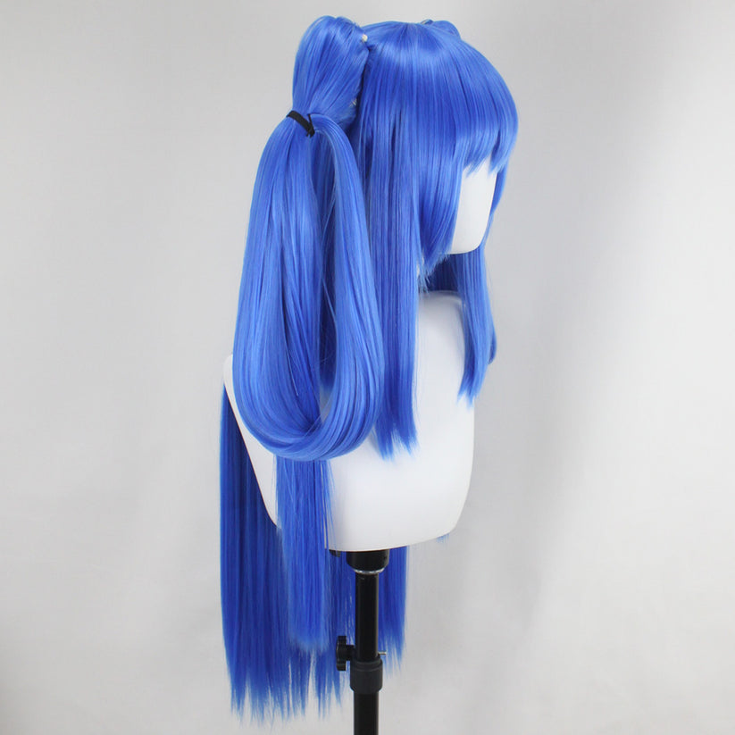 Guilty Gear Dizzy Blue Cosplay Wig