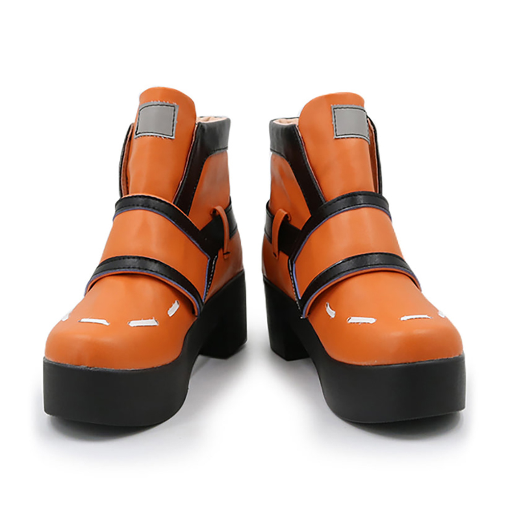 Guilty Gear STRIVE May Black Orange Cosplay Shoes