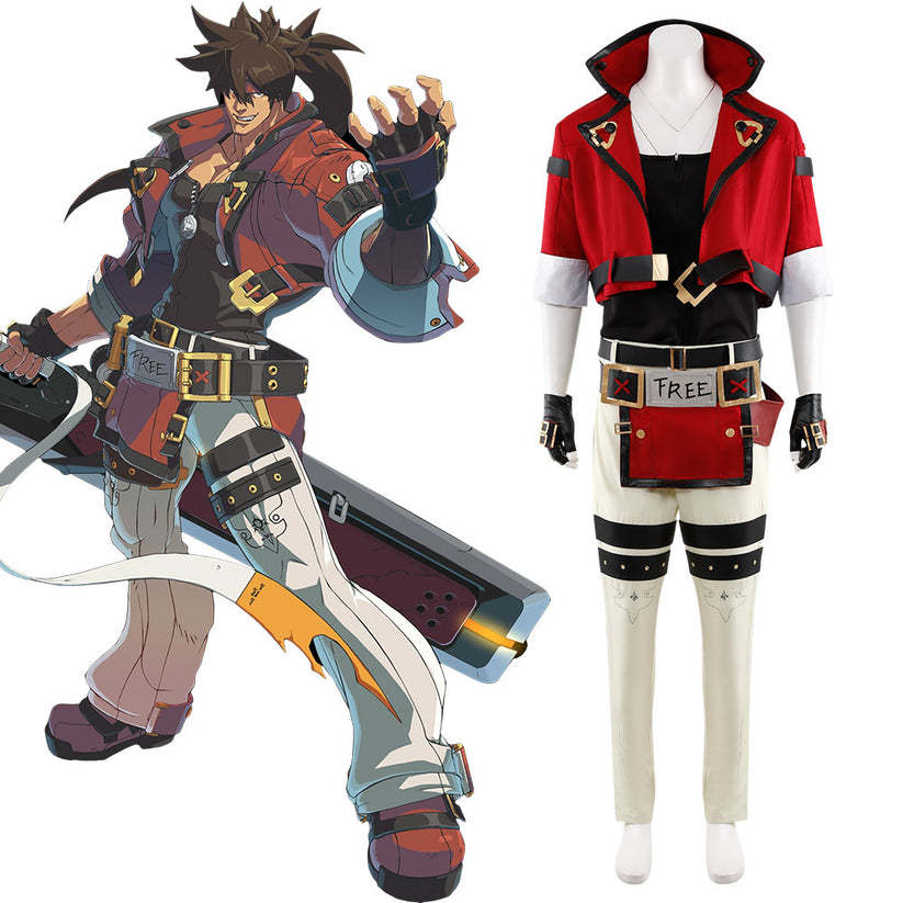 Guilty Gear STRIVE Sol Badguy Cosplay Costume