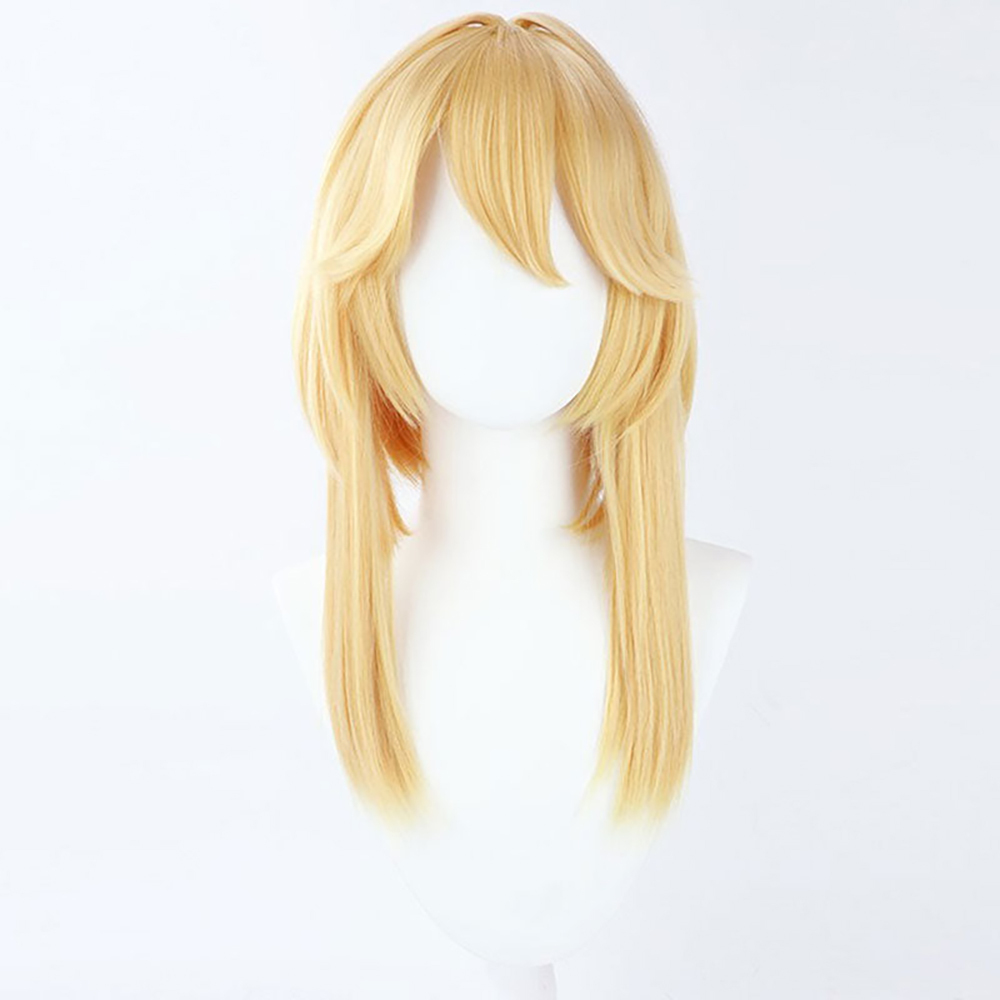 Guilty Gear Strive Bridget Blonde Cosplay Wig