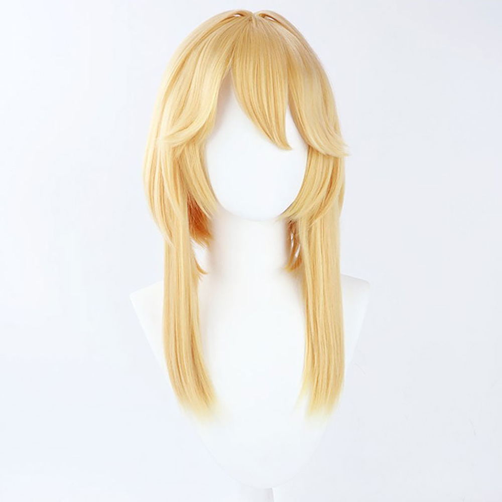 Guilty Gear Strive Bridget Blonde Cosplay Wig