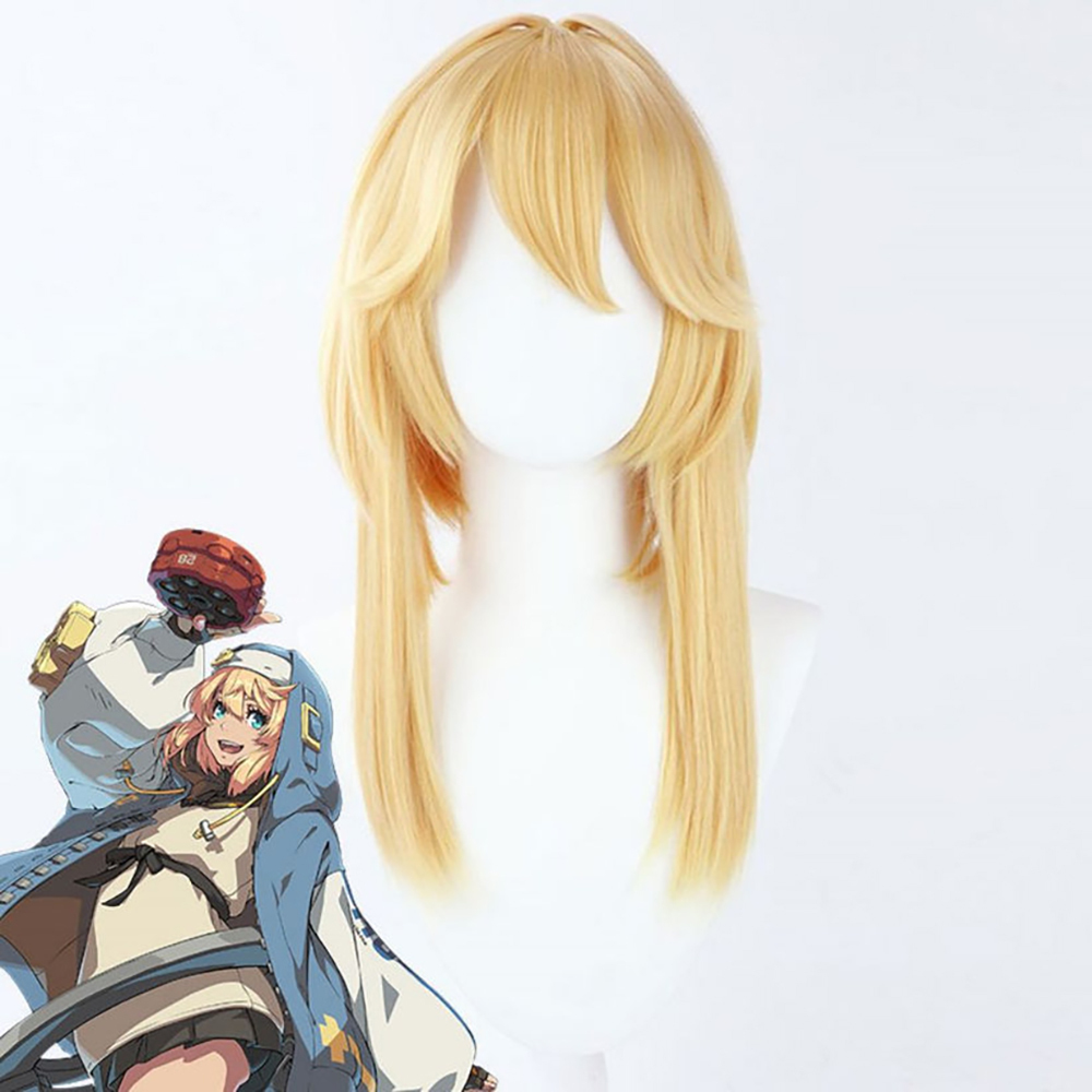 Guilty Gear Strive Bridget Blonde Cosplay Wig