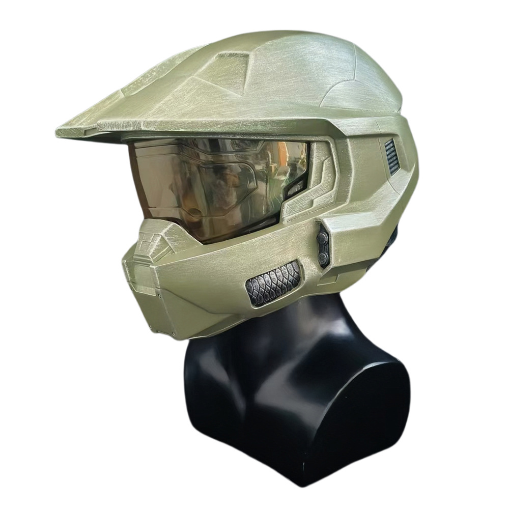Halo Infinite Master Chief Petty Officer John-117 Helmet Cosplay Props 