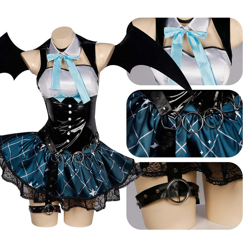 Vocaloid Hatsune Miku Devil Miku x Rascal Cosplay Costume-Cosplay Instrumentality Project