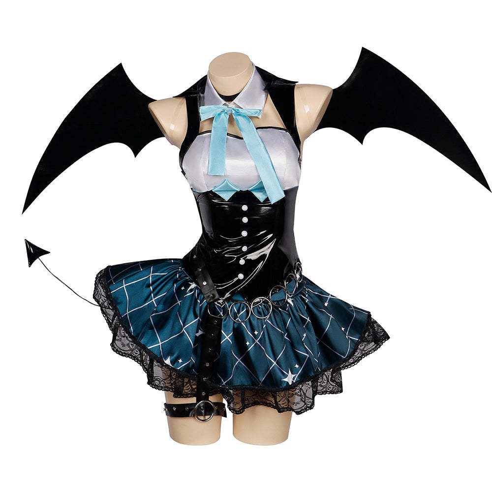 Vocaloid Hatsune Miku Devil Miku x Rascal Cosplay Costume-Cosplay Instrumentality Project