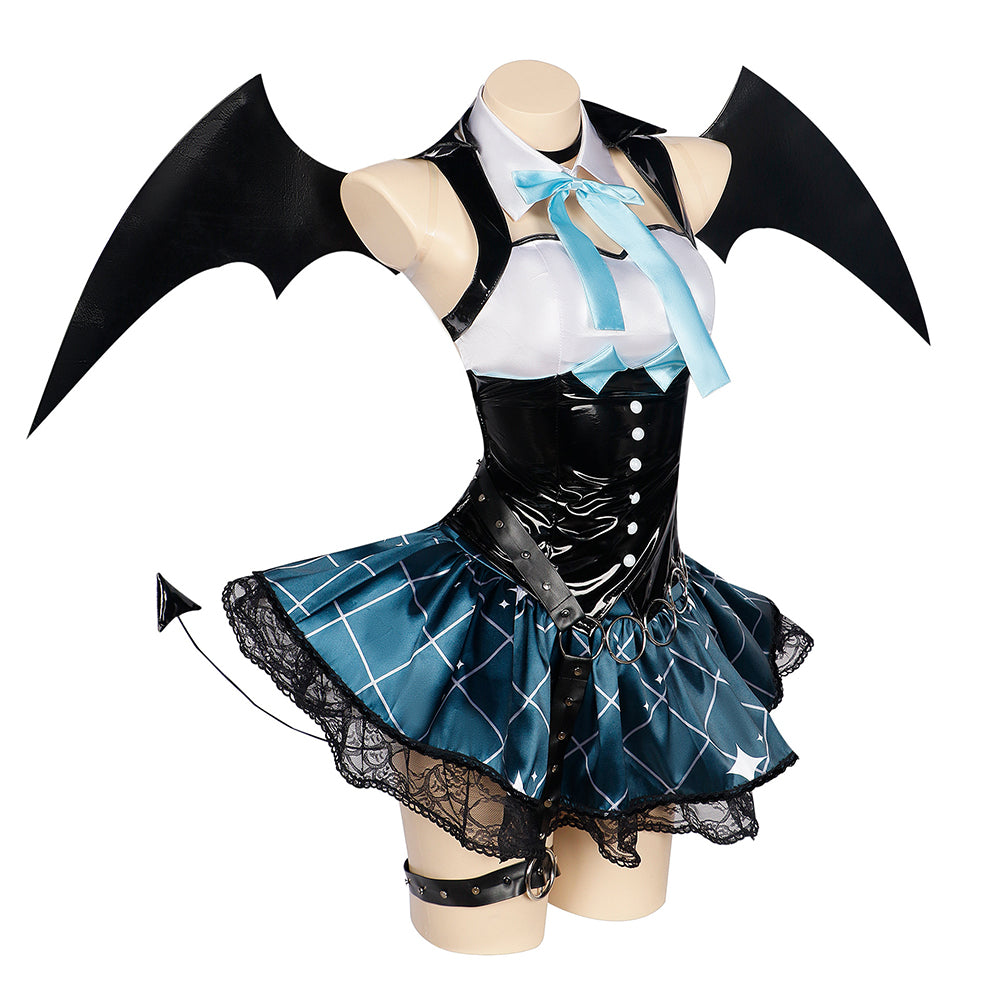 Vocaloid Hatsune Miku Devil Miku x Rascal Cosplay Costume-Cosplay Instrumentality Project