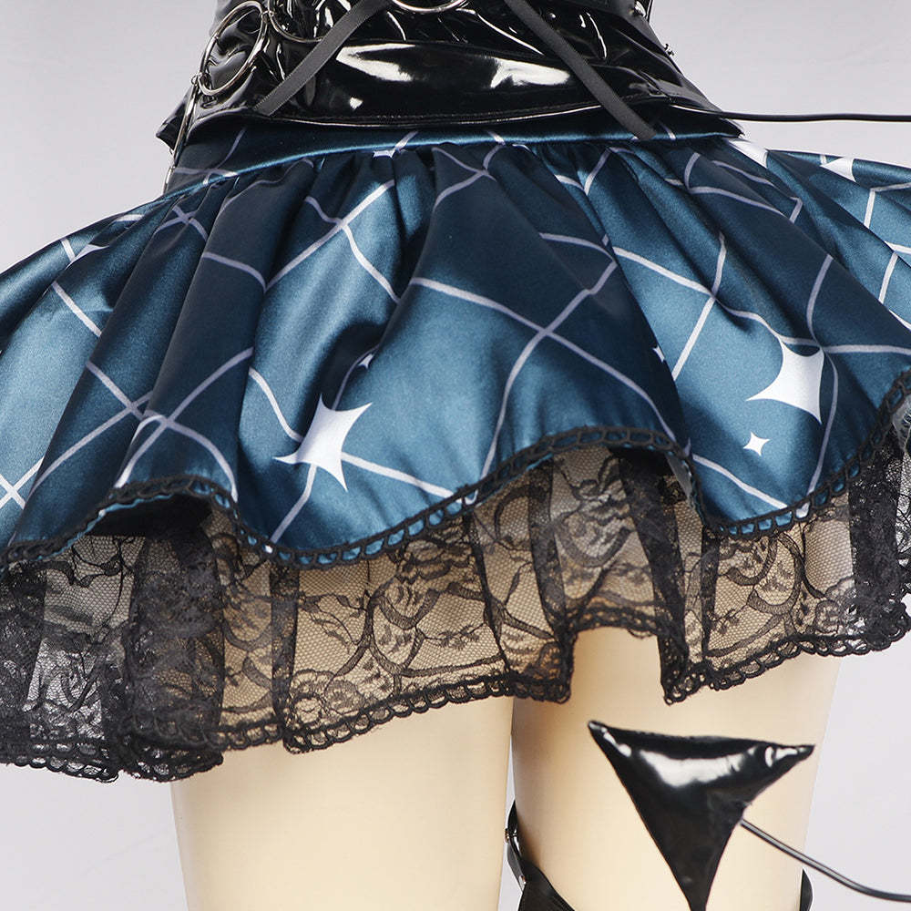 Vocaloid Hatsune Miku Devil Miku x Rascal Cosplay Costume-Cosplay Instrumentality Project