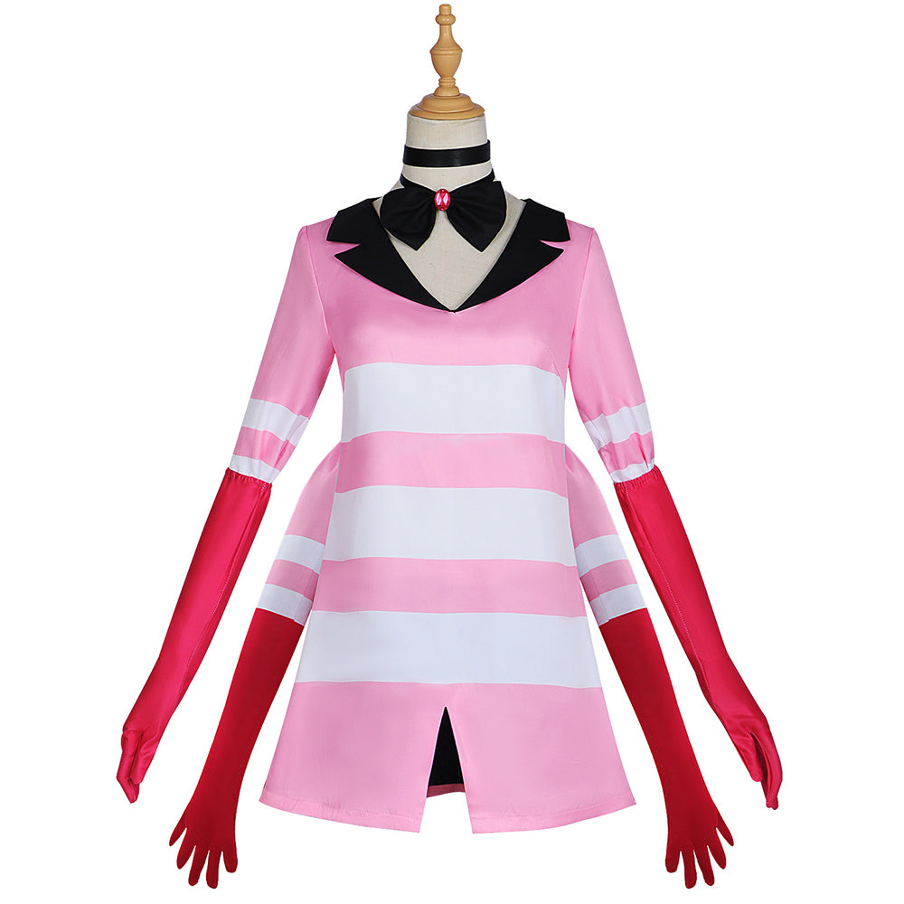 Hazbin Hotel Angel Dust Cosplay Costume-Cosplay Instrumentality Project