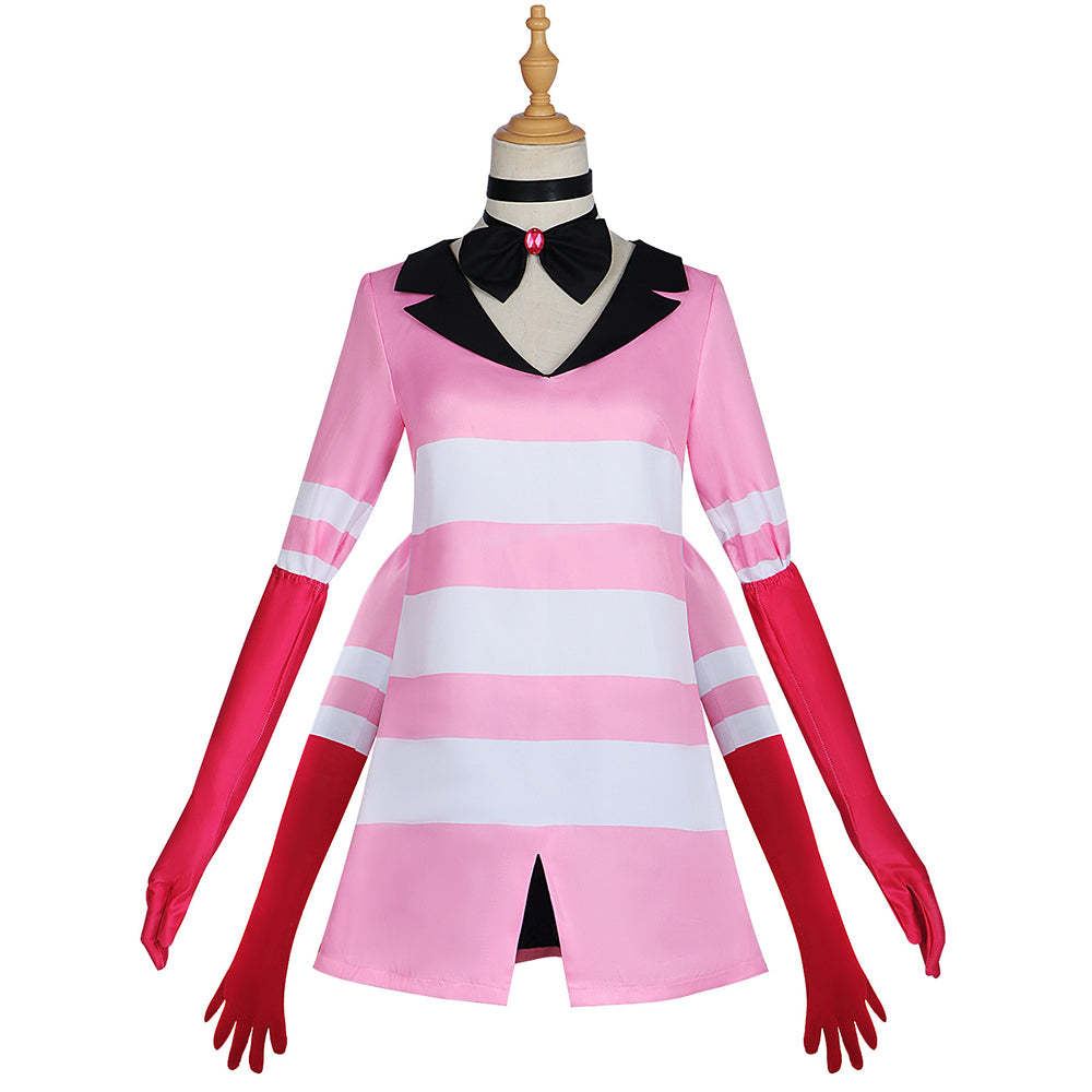 Hazbin Hotel Angel Dust Cosplay Costume-Cosplay Instrumentality Project