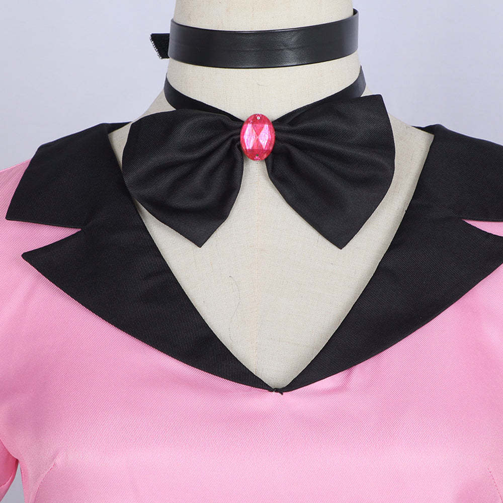 Hazbin Hotel Angel Dust Cosplay Costume-Cosplay Instrumentality Project