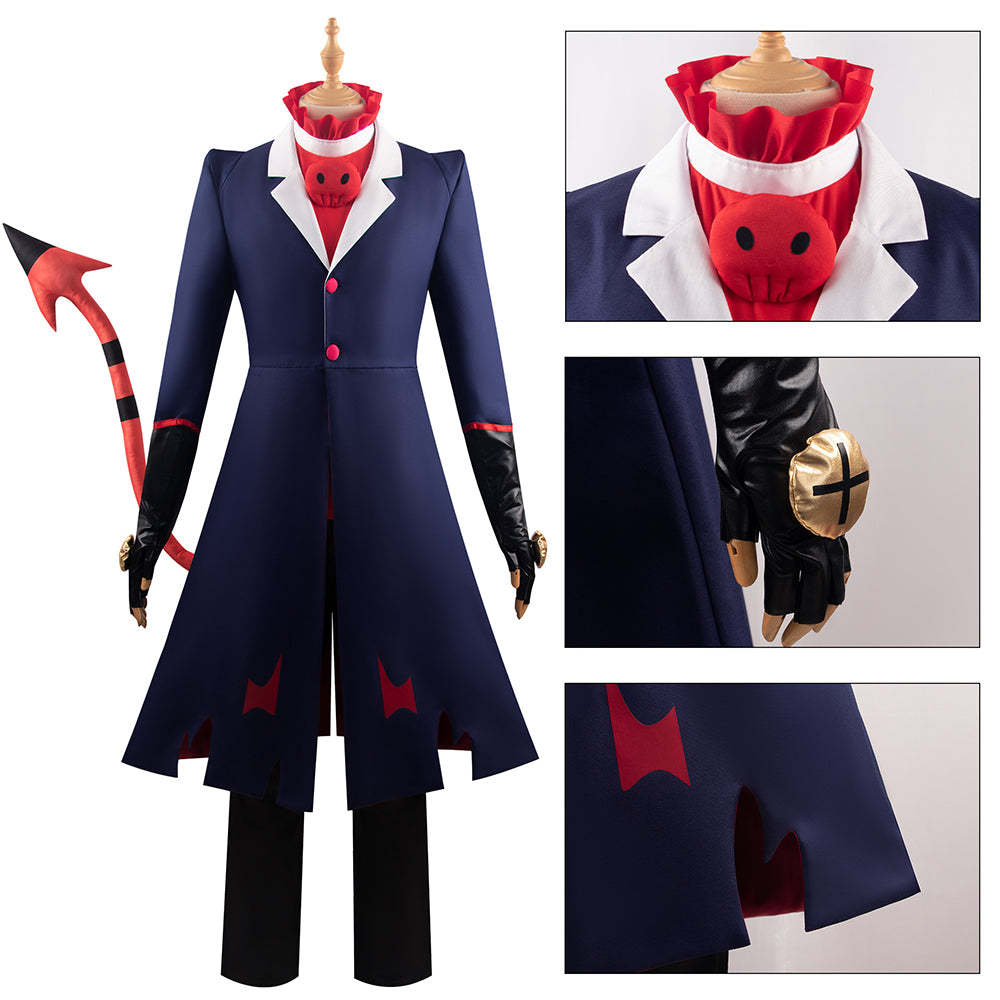 Hazbin Hotel Helluva Boss Blitzo Cosplay Costume-Cosplay Instrumentality Project
