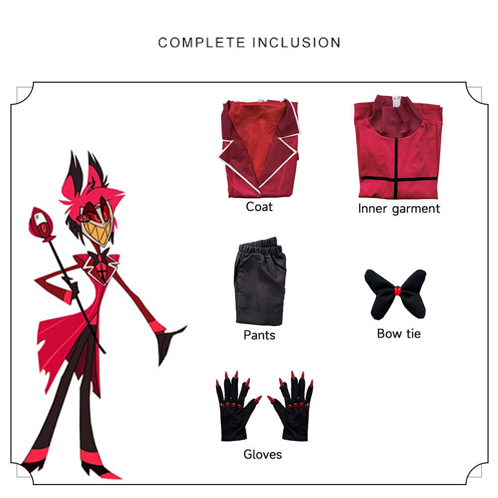 Hazbin Hotel Alastor Cosplay Costume-Cosplay Instrumentality Project