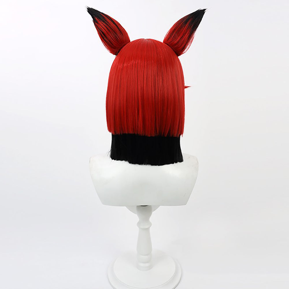 Hazbin Hotel Alastor Red Cosplay Wig-Cosplay Instrumentality Project