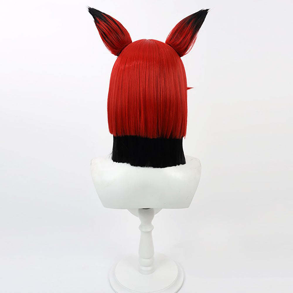 Hazbin Hotel Alastor Red Cosplay Wig-Cosplay Instrumentality Project