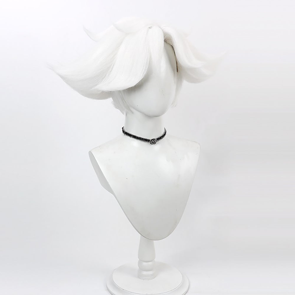 Hazbin Hotel Angel Dust White Cosplay Wig-Cosplay Instrumentality Project