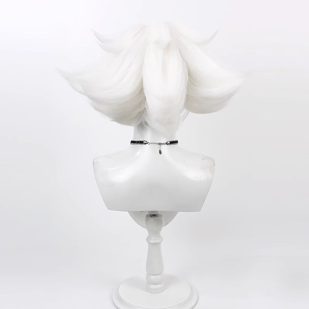 Hazbin Hotel Angel Dust White Cosplay Wig-Cosplay Instrumentality Project