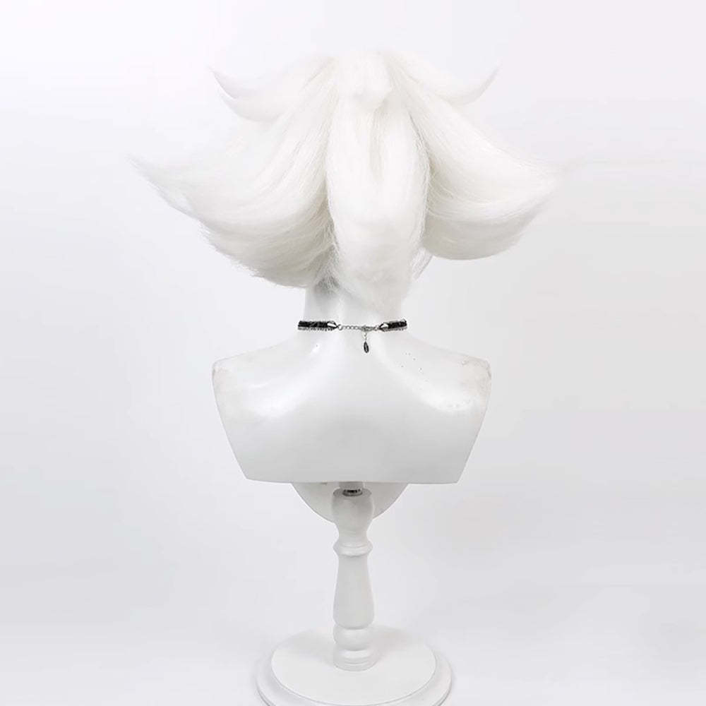 Hazbin Hotel Angel Dust White Cosplay Wig-Cosplay Instrumentality Project