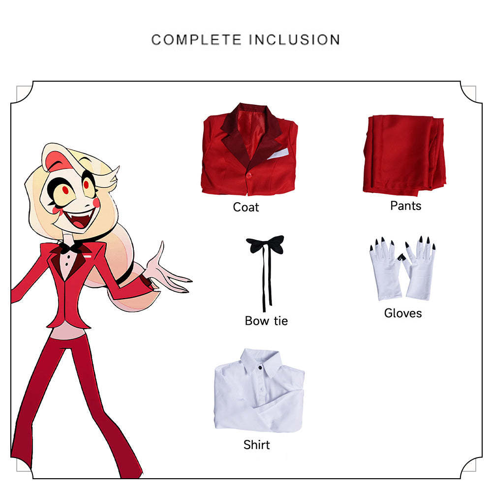 Hazbin Hotel Charlie Morningstar Cosplay Costume-Cosplay Instrumentality Project