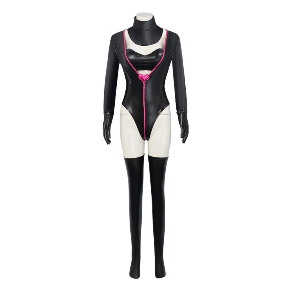 Hazbin Hotel Helluva Boss Angel Dust  Masquerade Cosplay Costume