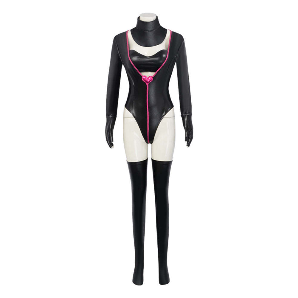 Hazbin Hotel Helluva Boss Angel Dust  Masquerade Cosplay Costume