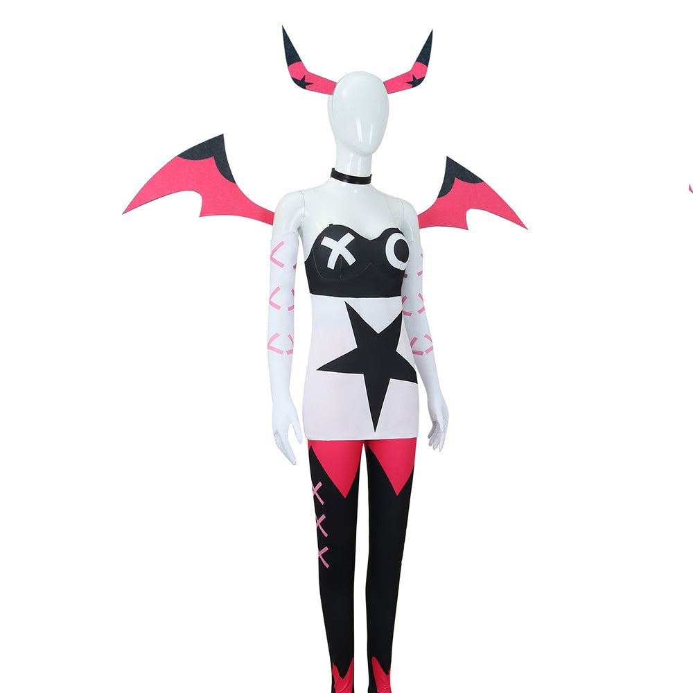 Hazbin Hotel Helluva Boss Verosika Mayday Cosplay Costume