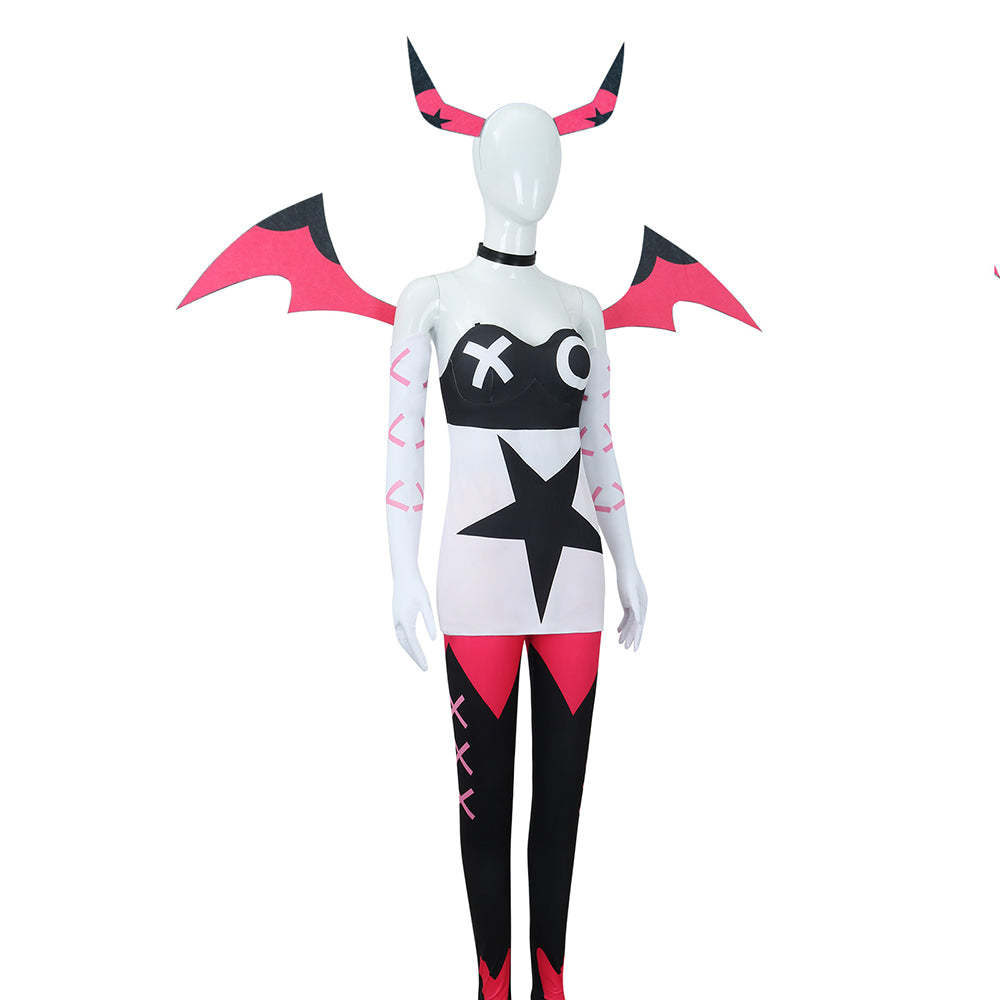 Hazbin Hotel Helluva Boss Verosika Mayday Cosplay Costume