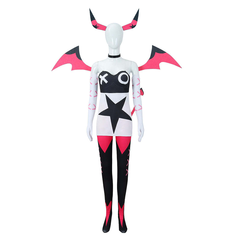 Hazbin Hotel Helluva Boss Verosika Mayday Cosplay Costume