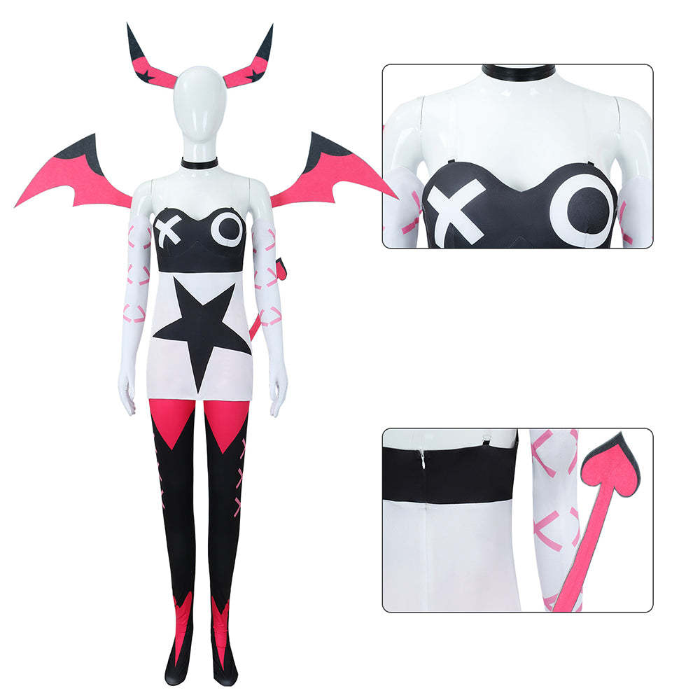 Hazbin Hotel Helluva Boss Verosika Mayday Cosplay Costume
