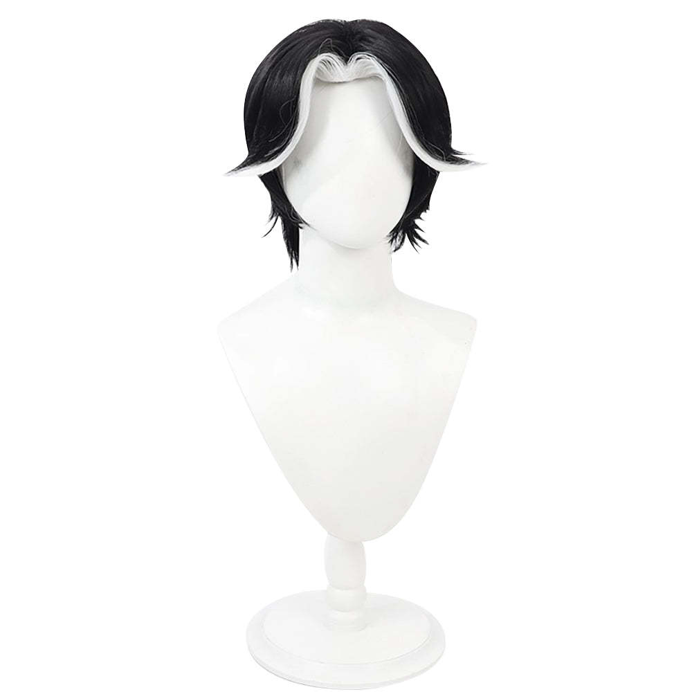 Hazbin Hotel Husk Black Cosplay Wig