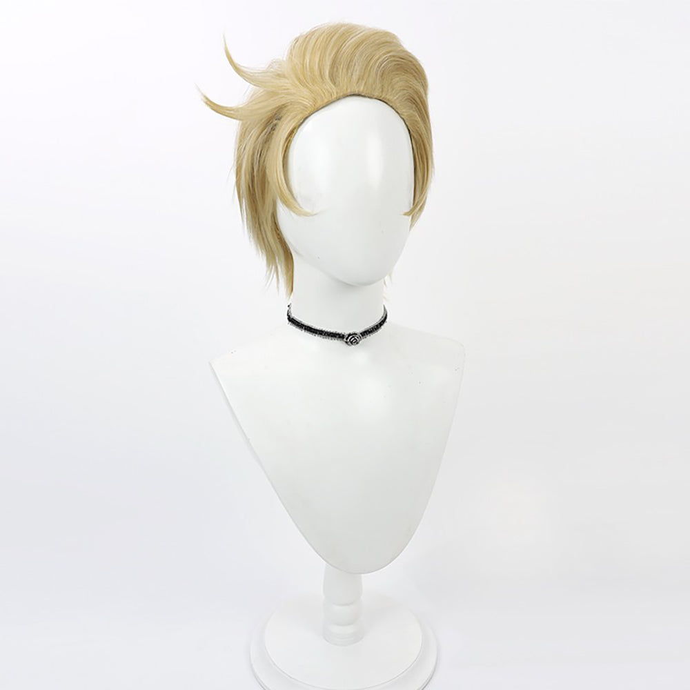 Hazbin Hotel Lucifer Morningstar Blonde Cosplay Wig-Cosplay Instrumentality Project
