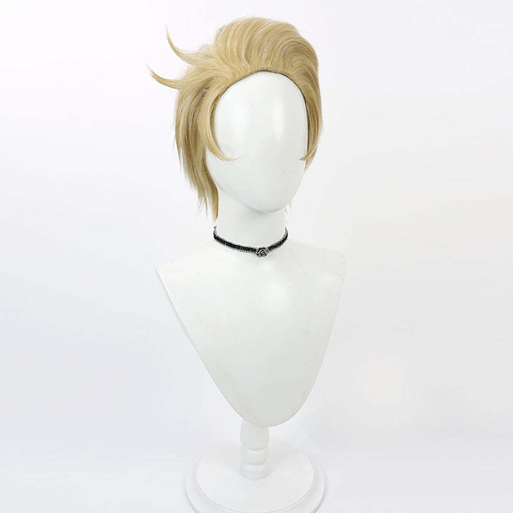 Hazbin Hotel Lucifer Morningstar Blonde Cosplay Wig-Cosplay Instrumentality Project