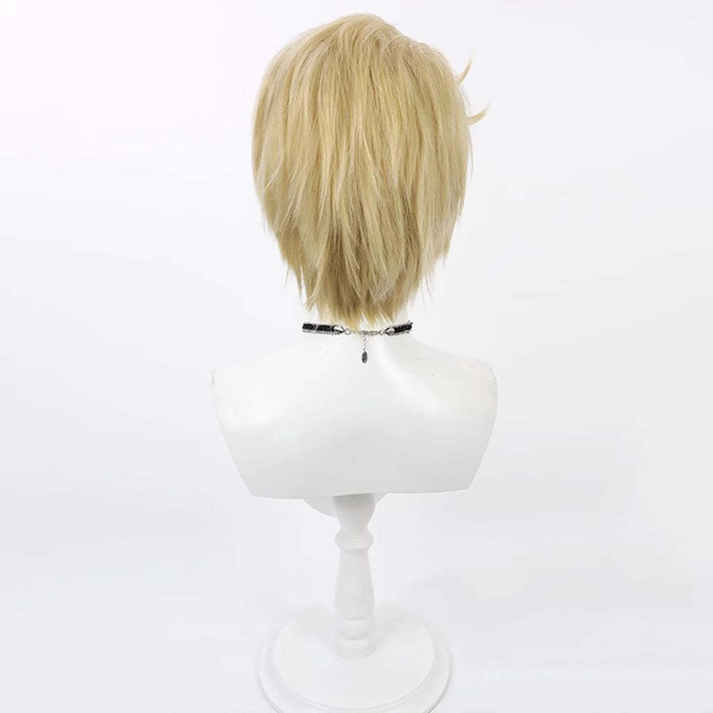 Hazbin Hotel Lucifer Morningstar Blonde Cosplay Wig-Cosplay Instrumentality Project