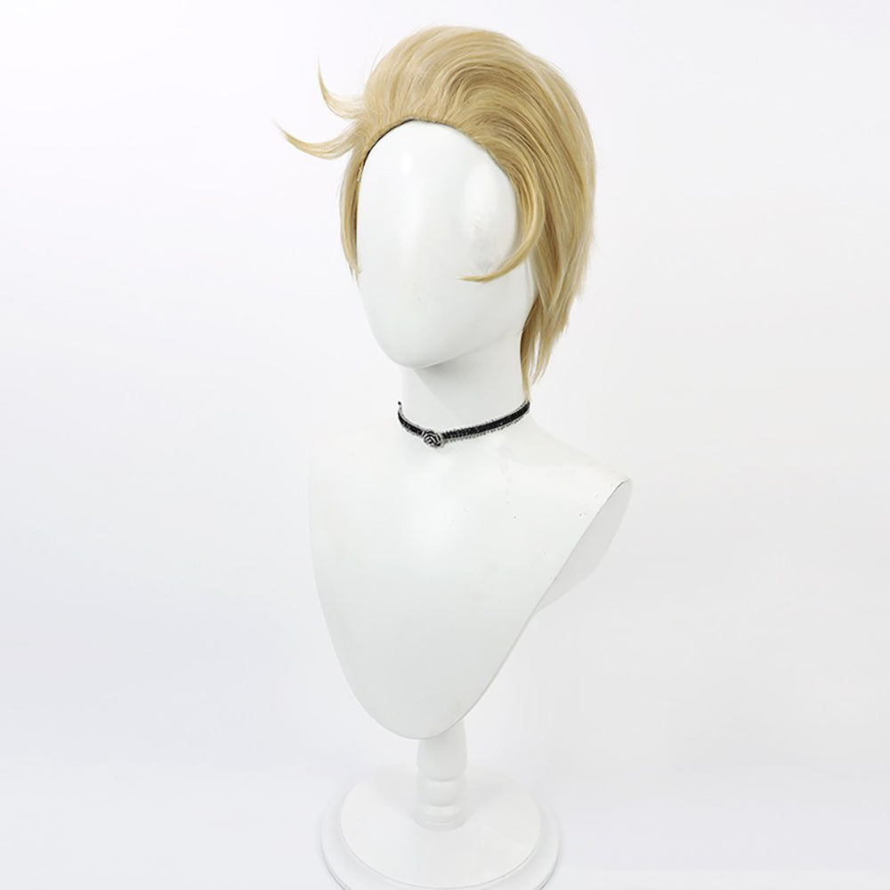 Hazbin Hotel Lucifer Morningstar Blonde Cosplay Wig-Cosplay Instrumentality Project