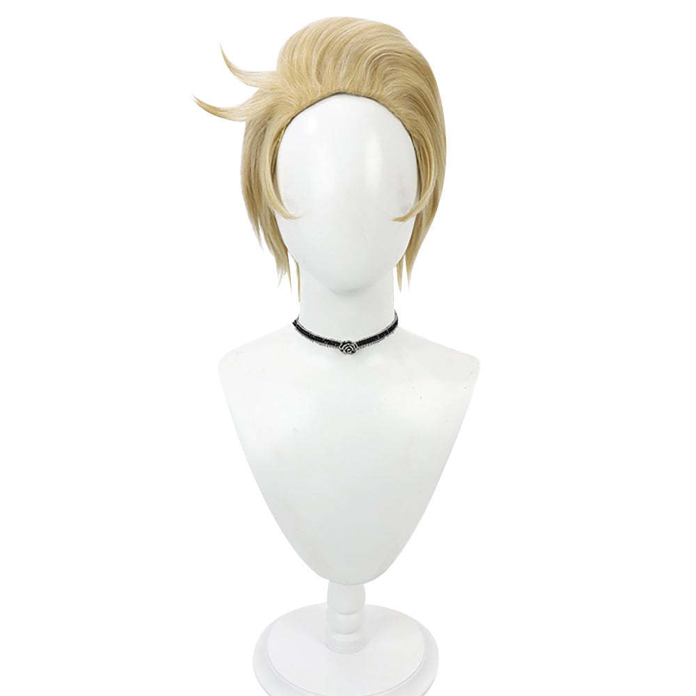 Hazbin Hotel Lucifer Morningstar Blonde Cosplay Wig-Cosplay Instrumentality Project