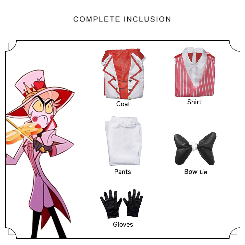 Hazbin Hotel Lucifer Morningstar Cosplay Costume-Cosplay Instrumentality Project