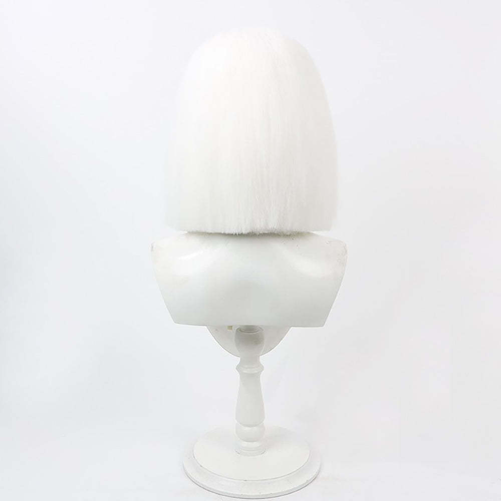 Hazbin Hotel Lute White Cosplay Wig