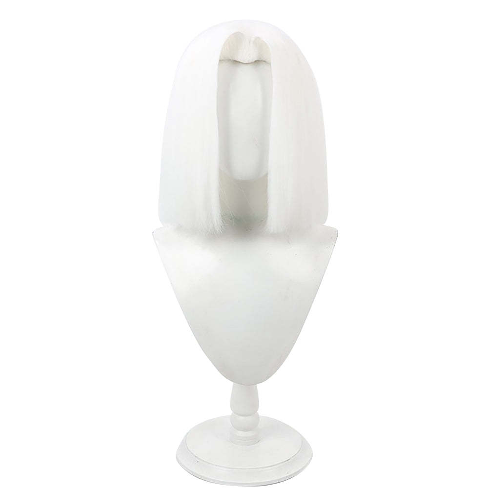 Hazbin Hotel Lute White Cosplay Wig