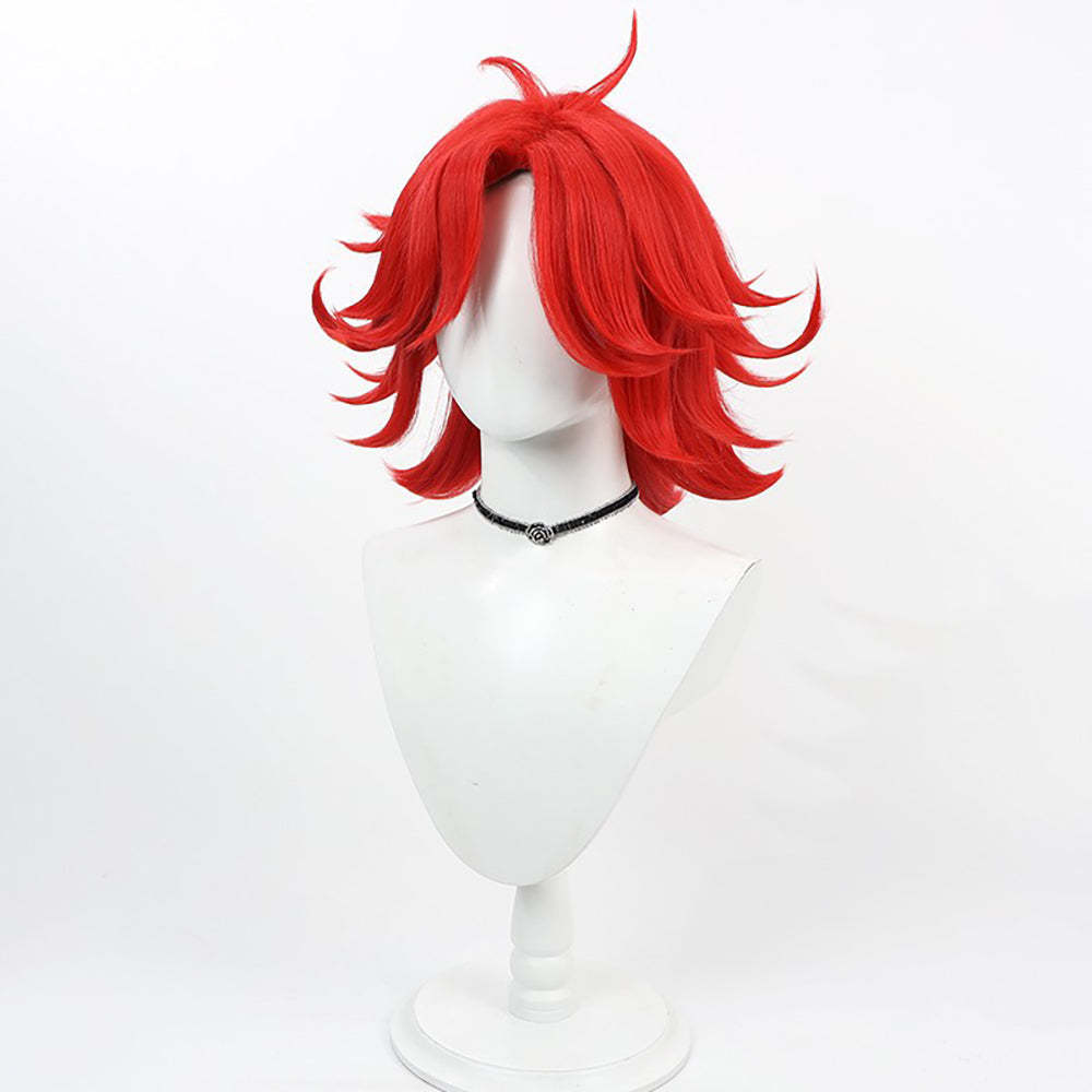 Hazbin Hotel Niffty Red Cosplay Wig