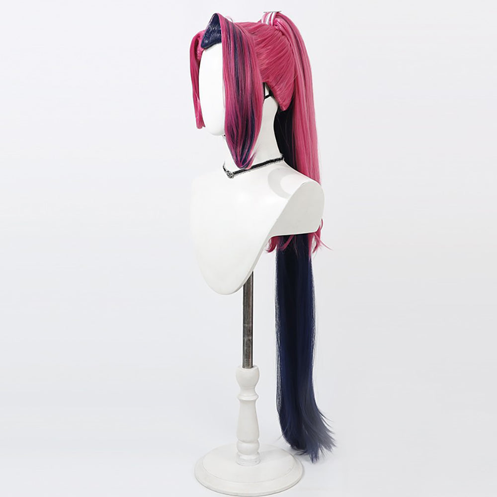 Hazbin Hotel Velvette Velvet Cosplay Wig